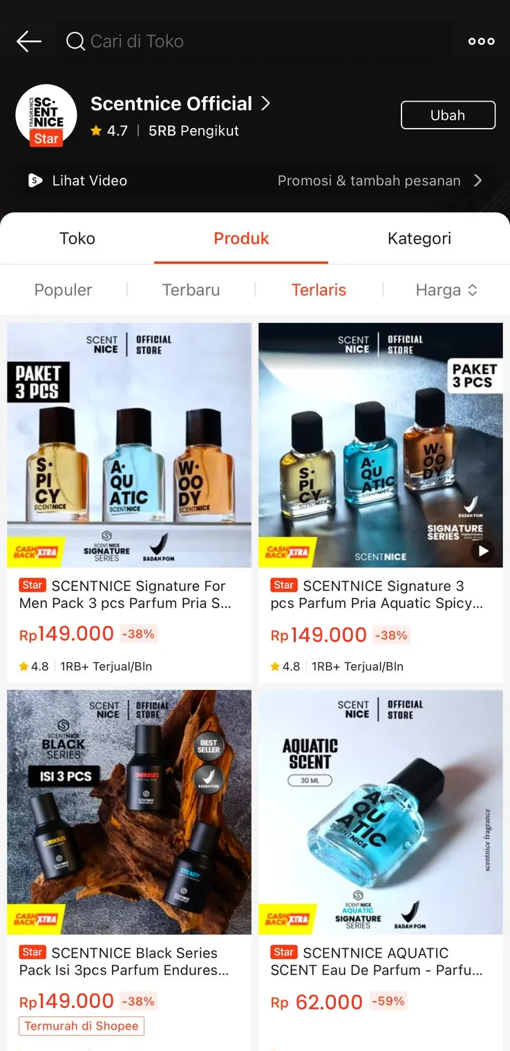 SS Scentnice Shopee 149